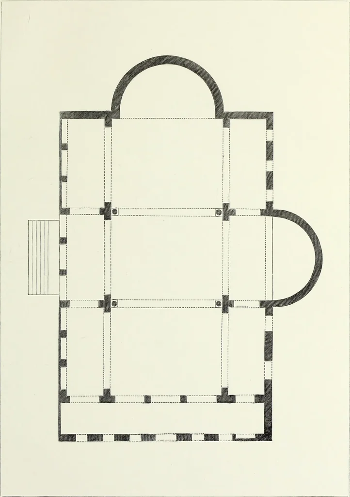 An illustration from An essay on the history of English church architecture prior to the separation of England from the Roman obedience, 1881, leaf 31
