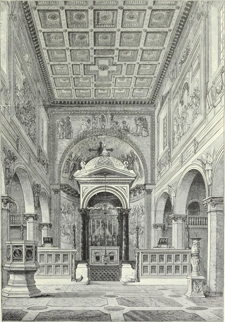 An illustration from An essay on the history of English church architecture prior to the separation of England from the Roman obedience, 1881, leaf 35
