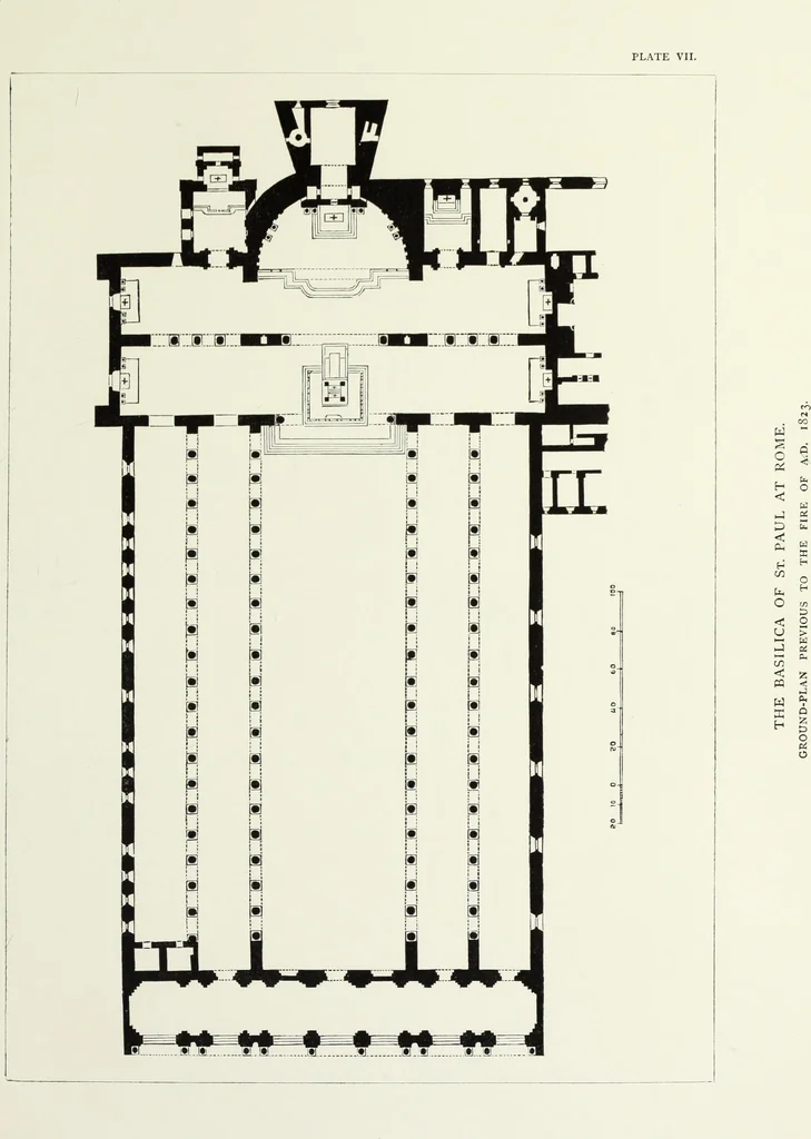 An illustration from An essay on the history of English church architecture prior to the separation of England from the Roman obedience, 1881, leaf 45