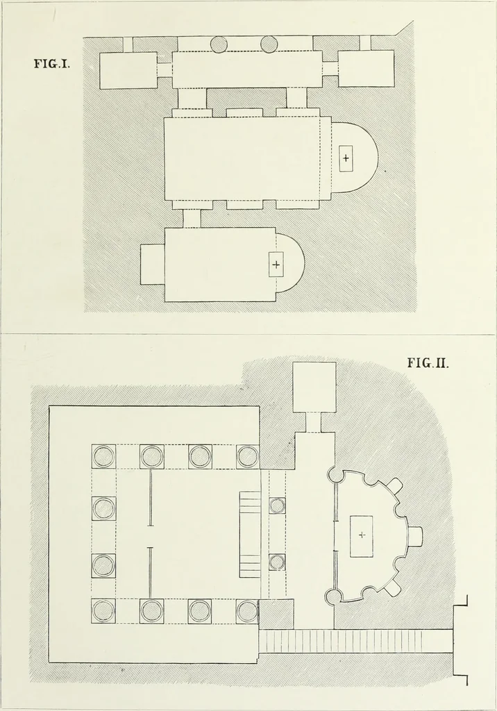 An illustration from An essay on the history of English church architecture prior to the separation of England from the Roman obedience, 1881, leaf 89