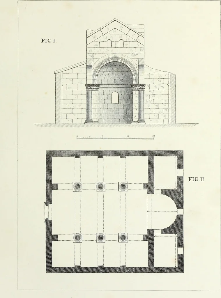 An illustration from An essay on the history of English church architecture prior to the separation of England from the Roman obedience, 1881, leaf 93