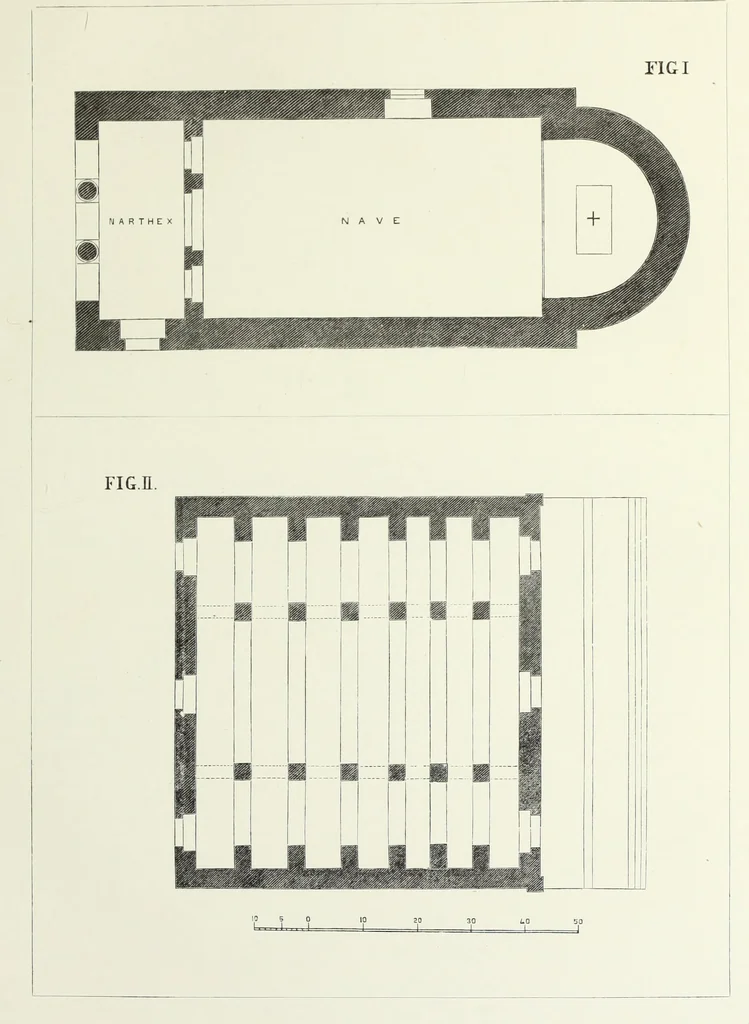 An illustration from An essay on the history of English church architecture prior to the separation of England from the Roman obedience, 1881, leaf 97