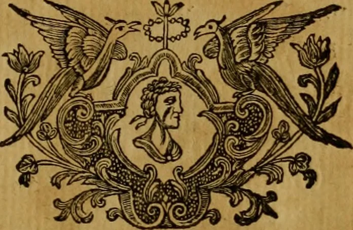 An illustration from An essay on the invention of engraving and printing in chiaro oscuro, as practised by Albert Durer, Hugo di Carpi, &c. and the application of it to the making paper hangings of taste, duration, and elegance, 1754, leaf 22