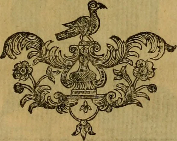 An illustration from An essay on the invention of engraving and printing in chiaro oscuro, as practised by Albert Durer, Hugo di Carpi, &c. and the application of it to the making paper hangings of taste, duration, and elegance, 1754, leaf 28