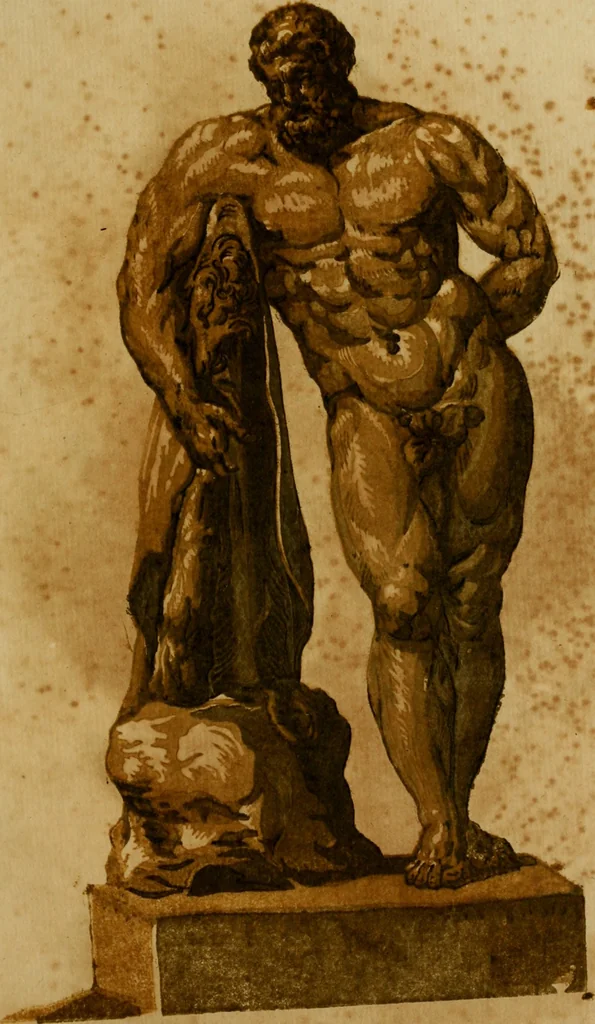 An illustration from An essay on the invention of engraving and printing in chiaro oscuro, as practised by Albert Durer, Hugo di Carpi, &c. and the application of it to the making paper hangings of taste, duration, and elegance, 1754, leaf 30