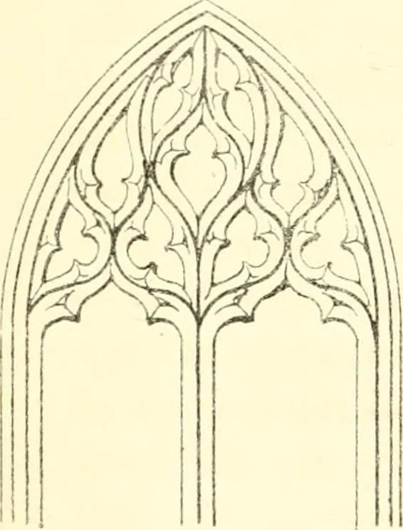 An illustration from An essay on the origin and development of window tracery in England; with nearly four hundred illustrations, 1851, leaf 269