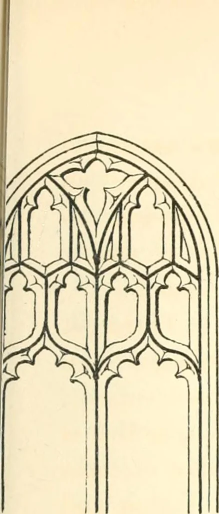An illustration from An essay on the origin and development of window tracery in England; with nearly four hundred illustrations, 1851, leaf 306