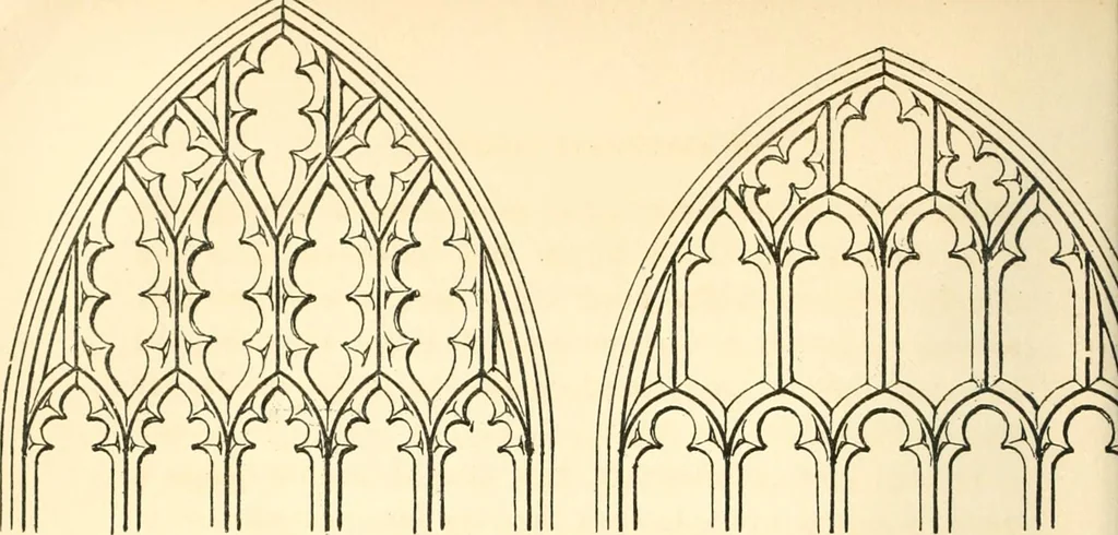 An illustration from An essay on the origin and development of window tracery in England; with nearly four hundred illustrations, 1851, leaf 311