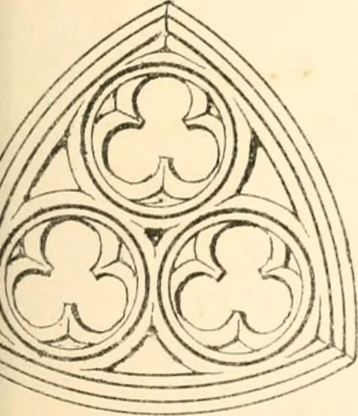 An illustration from An essay on the origin and development of window tracery in England; with nearly four hundred illustrations, 1851, leaf 386