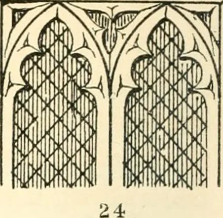 An illustration from An essay on the origin and development of window tracery in England; with nearly four hundred illustrations, 1851, leaf 399