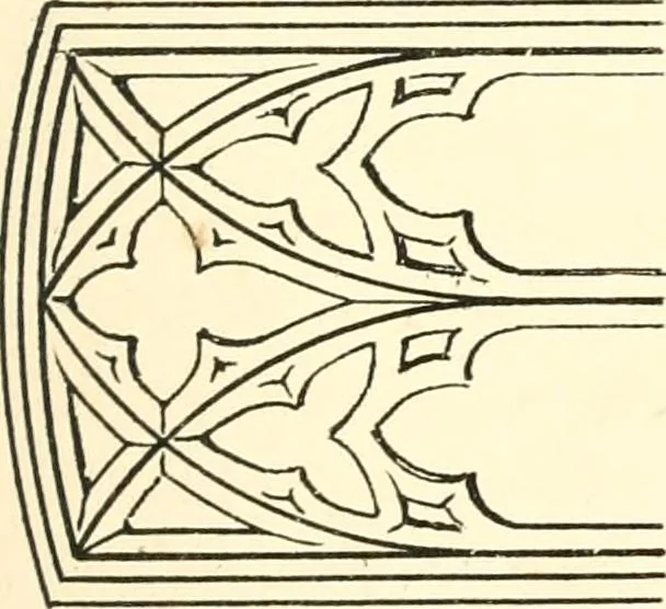 An illustration from An essay on the origin and development of window tracery in England; with nearly four hundred illustrations, 1851, leaf 98