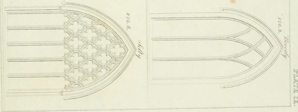 An illustration from Essay on the origin, history, and principles, of Gothic architecture, 1813, leaf 179