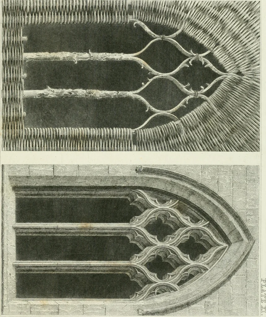An illustration from Essay on the origin, history, and principles, of Gothic architecture, 1813, leaf 183