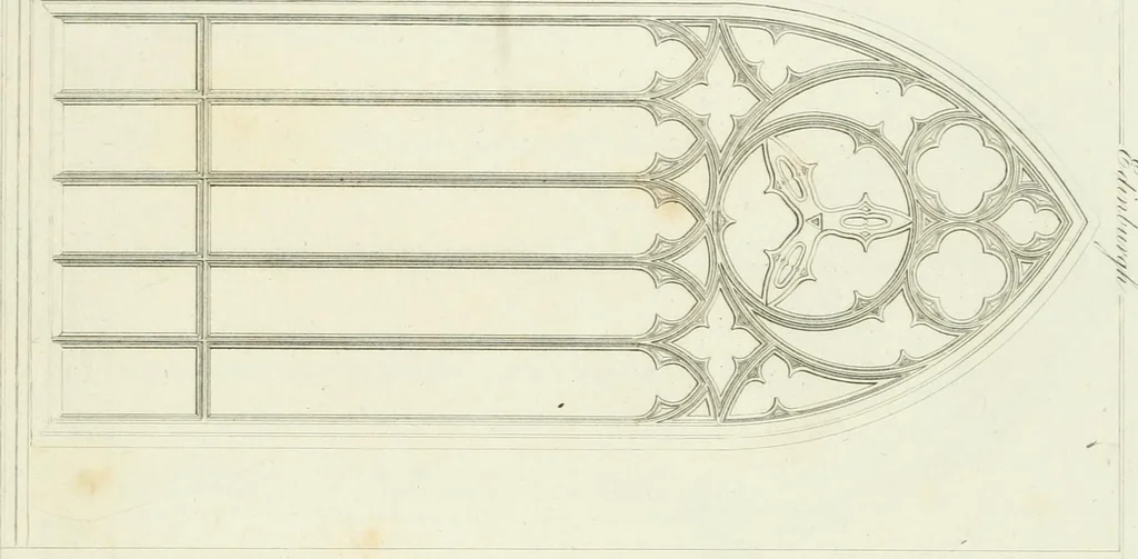 An illustration from Essay on the origin, history, and principles, of Gothic architecture, 1813, leaf 185