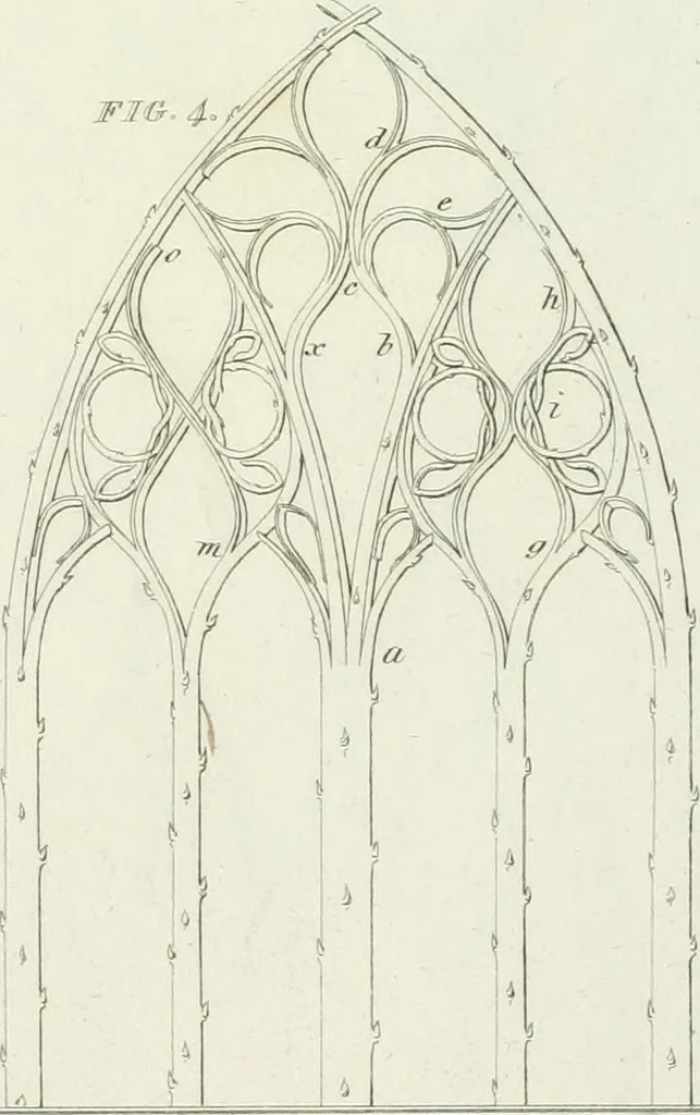 An illustration from Essay on the origin, history, and principles, of Gothic architecture, 1813, leaf 191