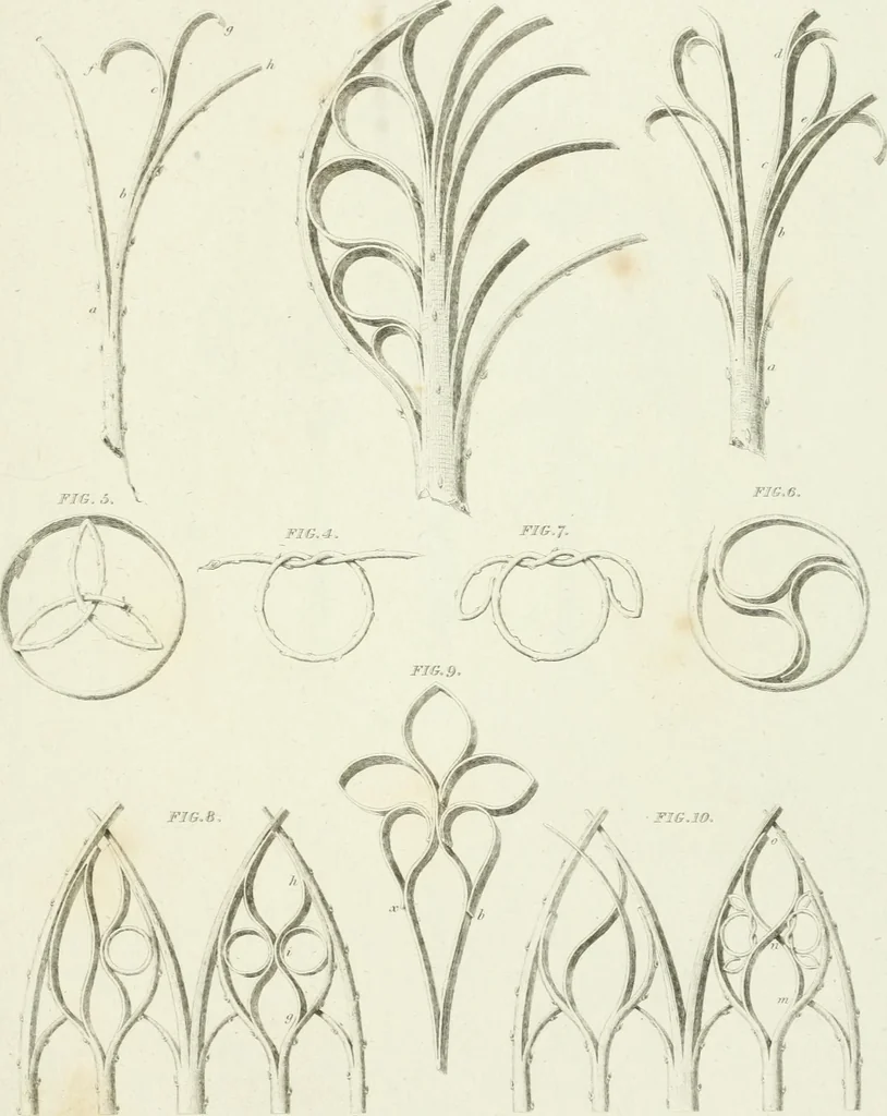An illustration from Essay on the origin, history, and principles, of Gothic architecture, 1813, leaf 193