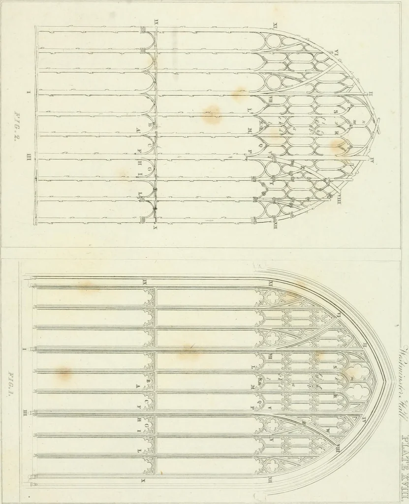 An illustration from Essay on the origin, history, and principles, of Gothic architecture, 1813, leaf 197