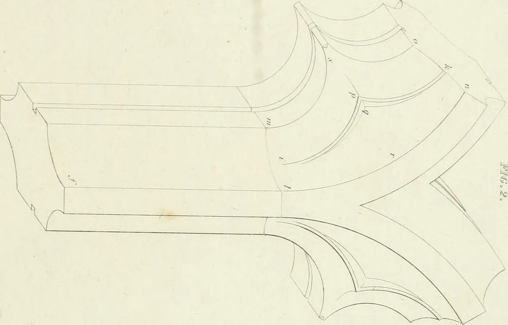 An illustration from Essay on the origin, history, and principles, of Gothic architecture, 1813, leaf 205