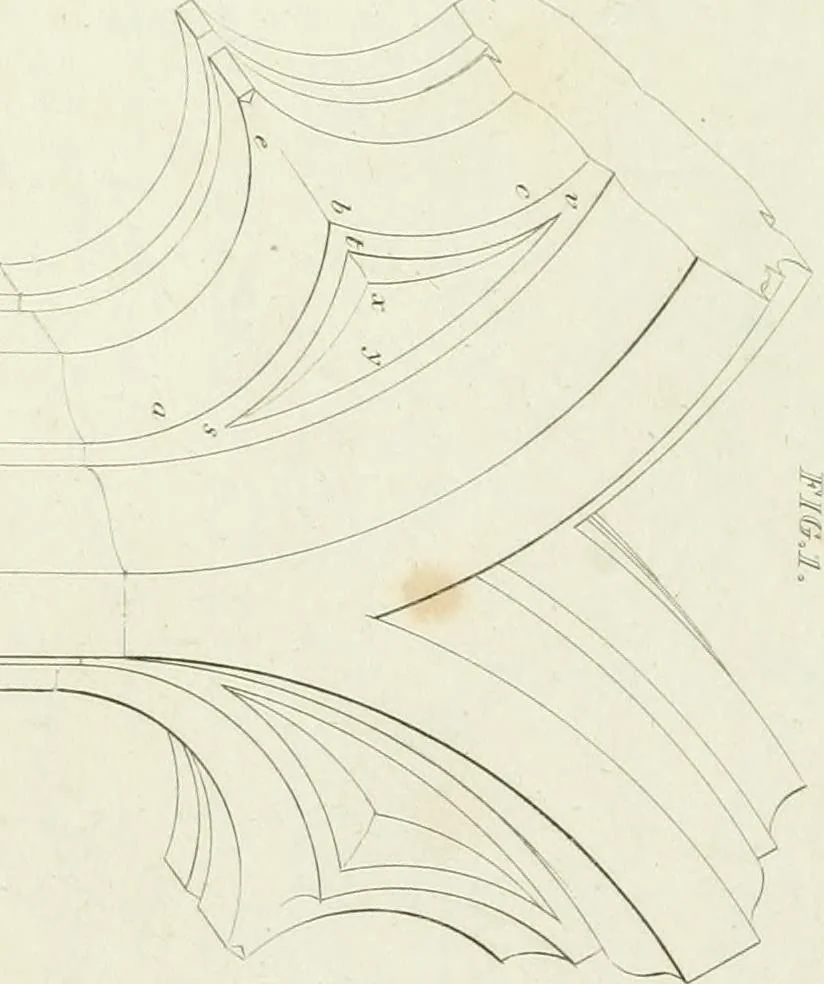 An illustration from Essay on the origin, history, and principles, of Gothic architecture, 1813, leaf 205