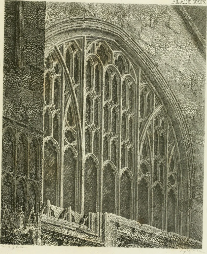 An illustration from Essay on the origin, history, and principles, of Gothic architecture, 1813, leaf 209