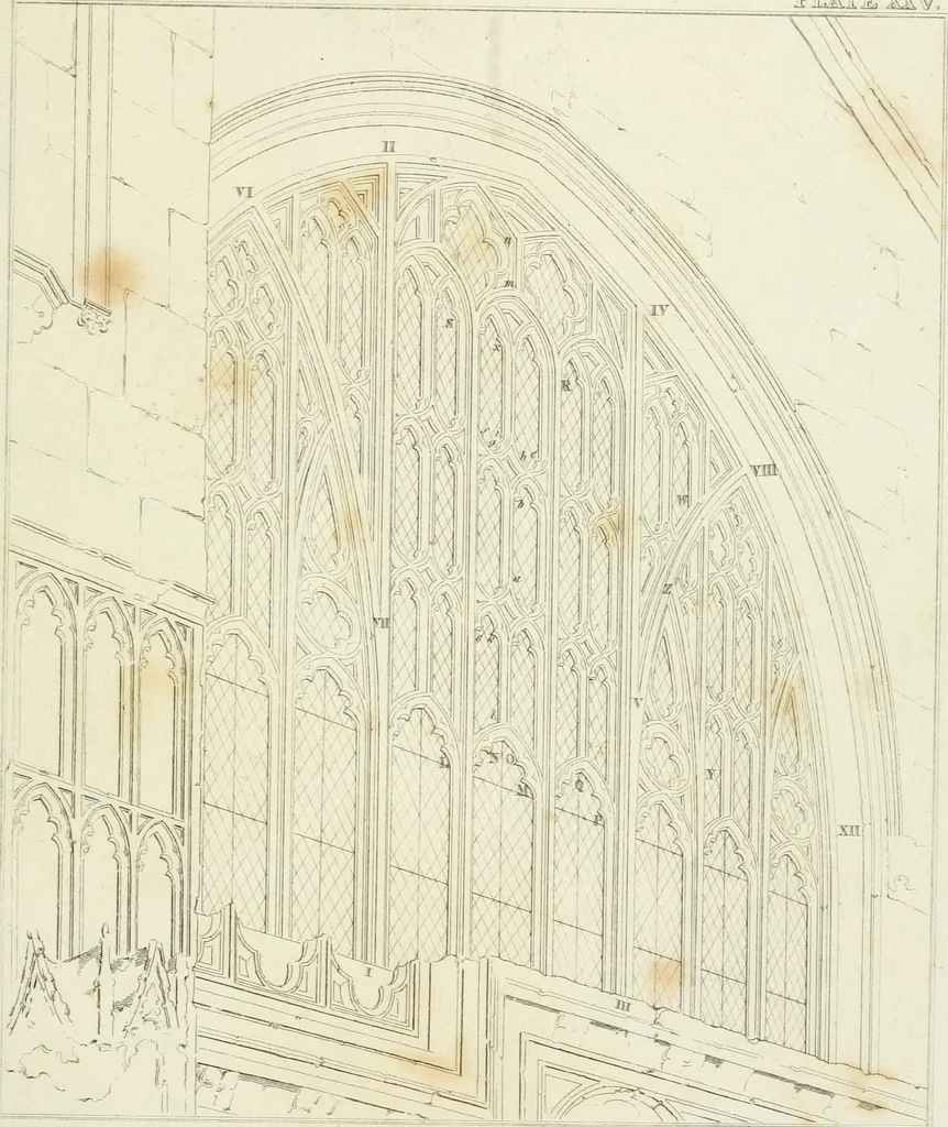 An illustration from Essay on the origin, history, and principles, of Gothic architecture, 1813, leaf 211