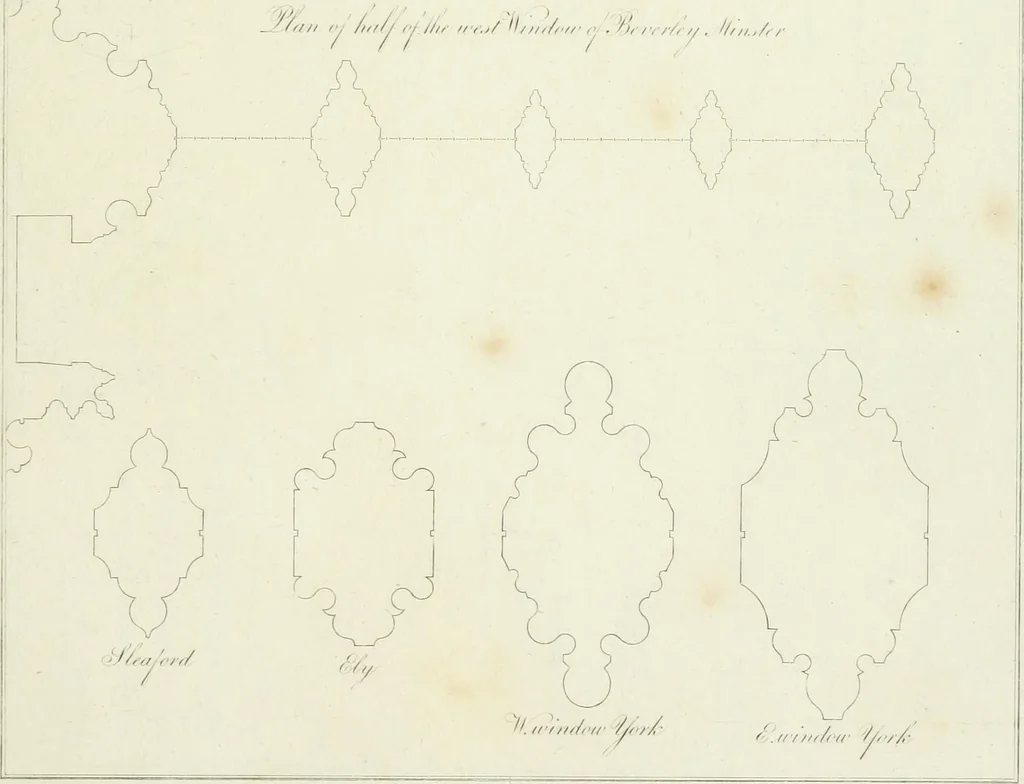 An illustration from Essay on the origin, history, and principles, of Gothic architecture, 1813, leaf 213