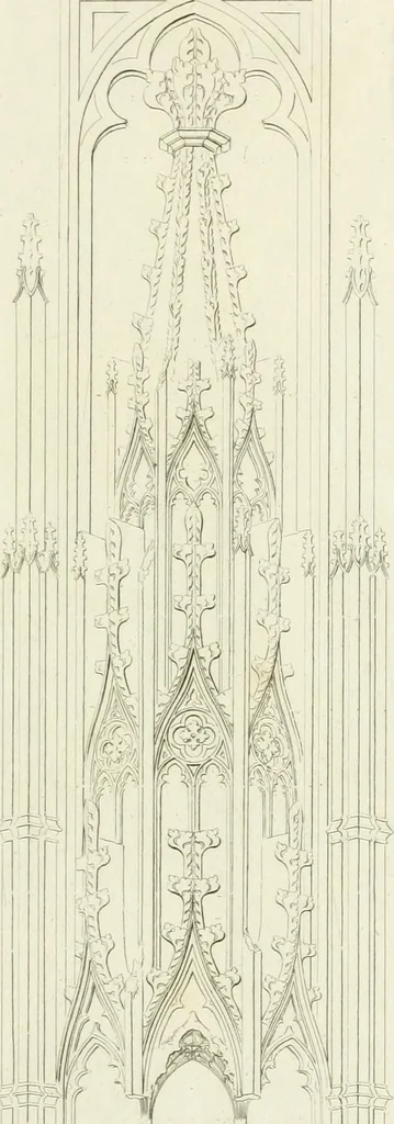 An illustration from Essay on the origin, history, and principles, of Gothic architecture, 1813, leaf 227