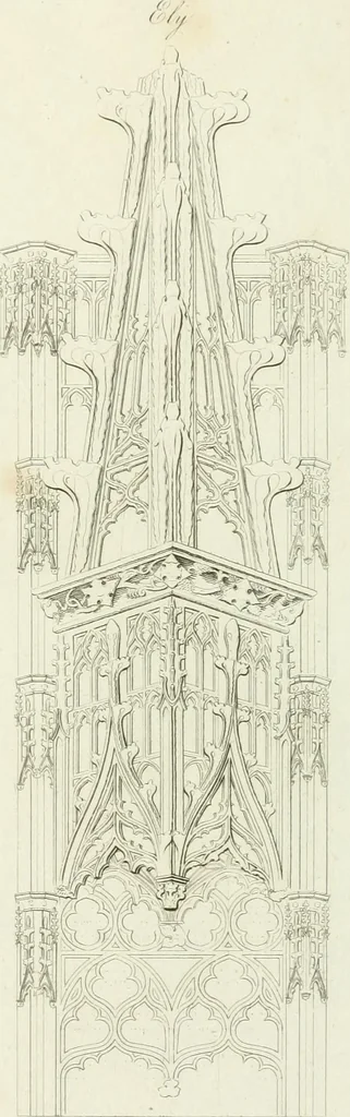An illustration from Essay on the origin, history, and principles, of Gothic architecture, 1813, leaf 227