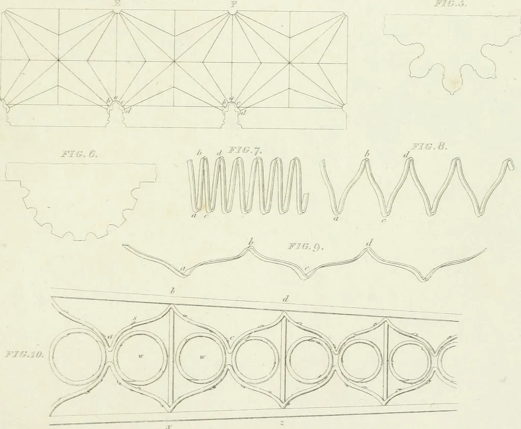 An illustration from Essay on the origin, history, and principles, of Gothic architecture, 1813, leaf 241