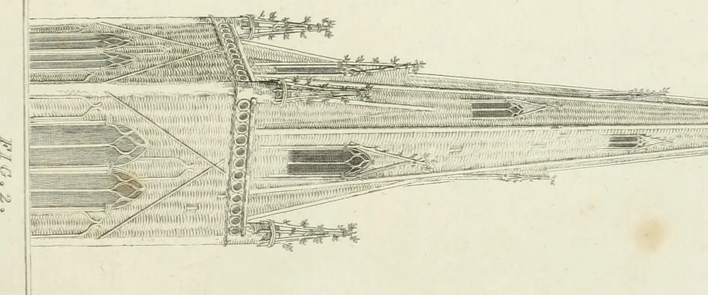 An illustration from Essay on the origin, history, and principles, of Gothic architecture, 1813, leaf 261