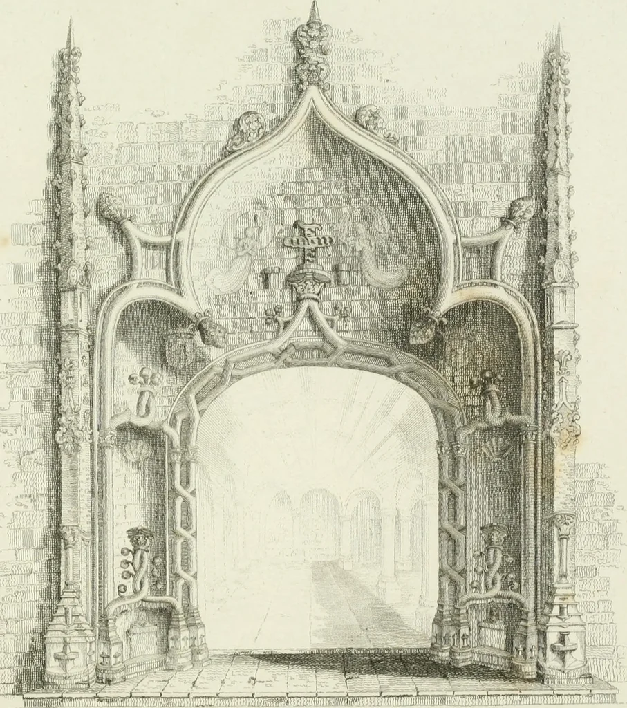 An illustration from Essay on the origin, history, and principles, of Gothic architecture, 1813, leaf 265