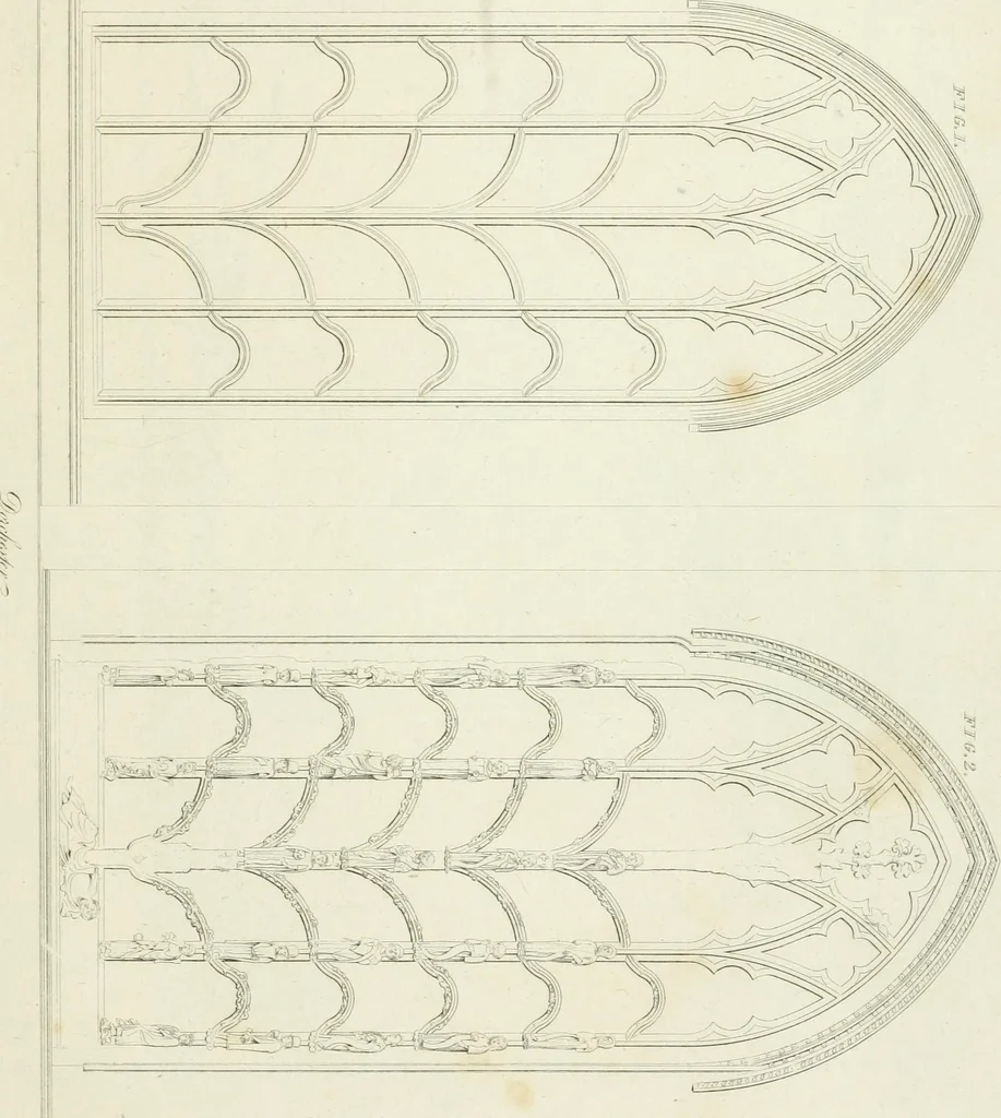 An illustration from Essay on the origin, history, and principles, of Gothic architecture, 1813, leaf 267