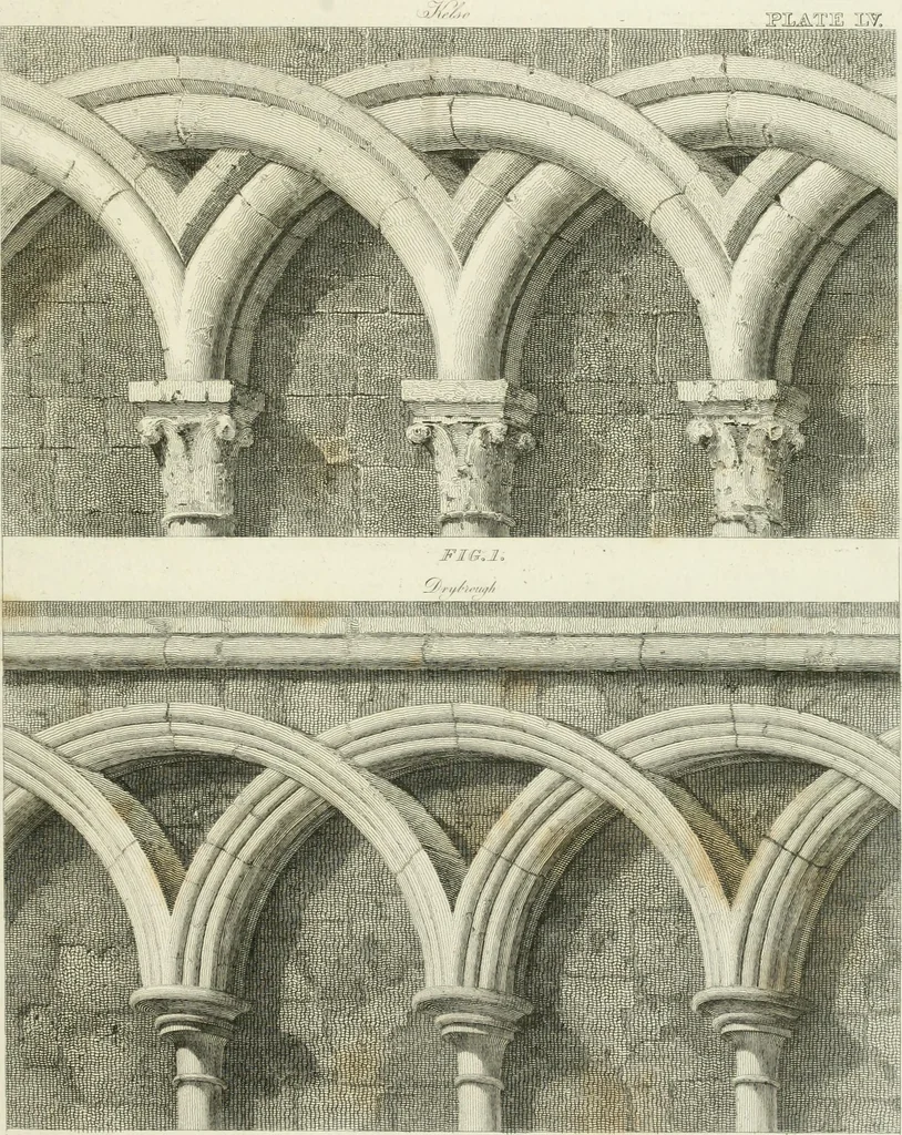 An illustration from Essay on the origin, history, and principles, of Gothic architecture, 1813, leaf 271