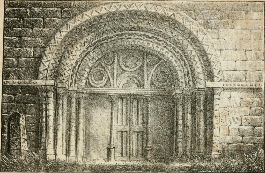 An illustration from An essay on the origin and progress of Gothic architecture, with reference to the ancient history and present state of the remains of such architecture in Ireland, to which was awarded the prize proposed by the Royal Irish Academy for the best essay on that subject, 1829, leaf 290