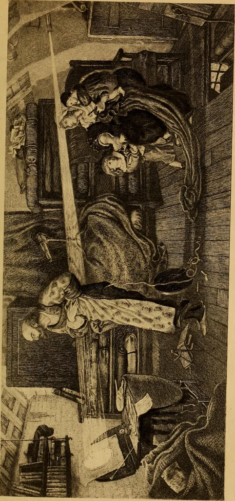 An illustration from Essays in astronomy, 1900, leaf 277