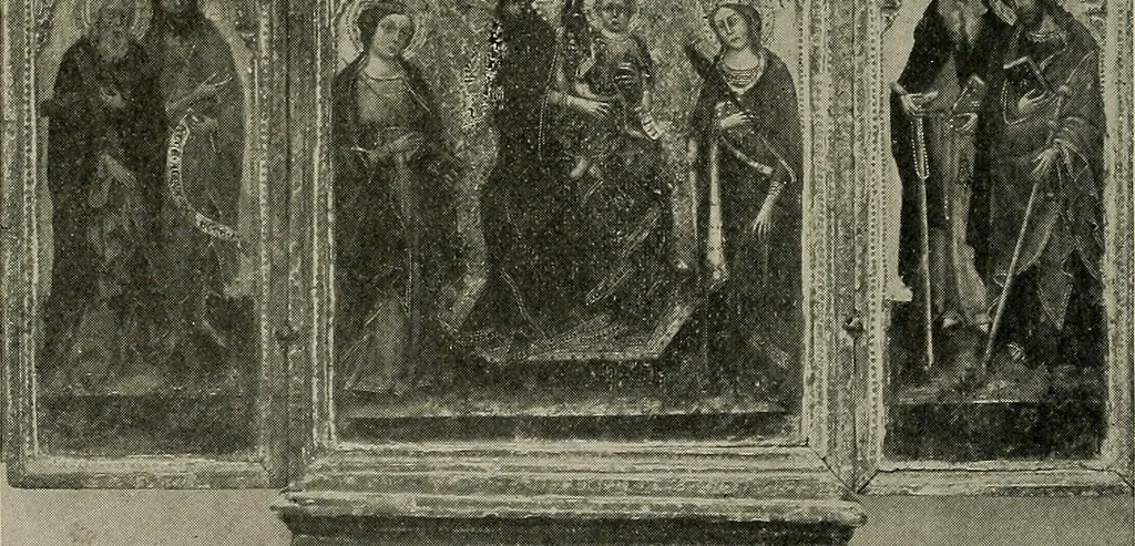 An illustration from Essays in the study of Sienese painting, 1918, leaf 112