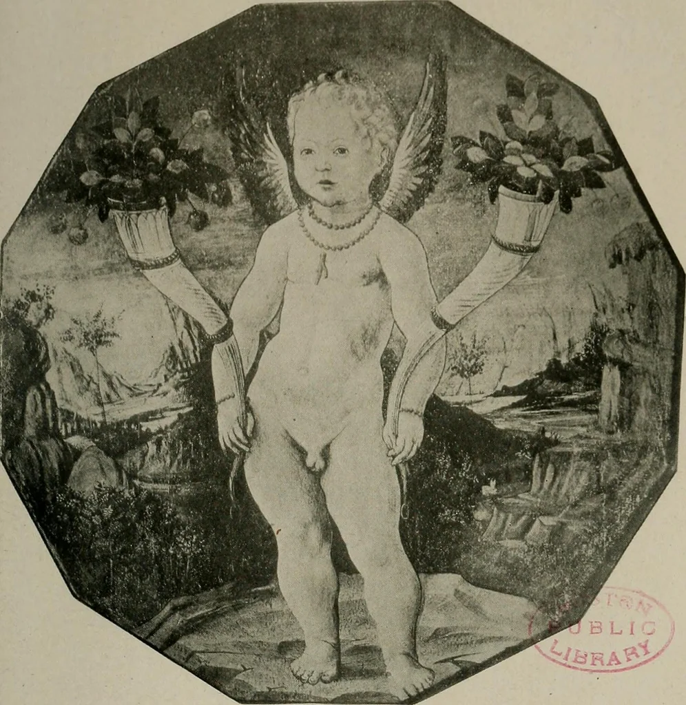 An illustration from Essays in the study of Sienese painting, 1918, leaf 149