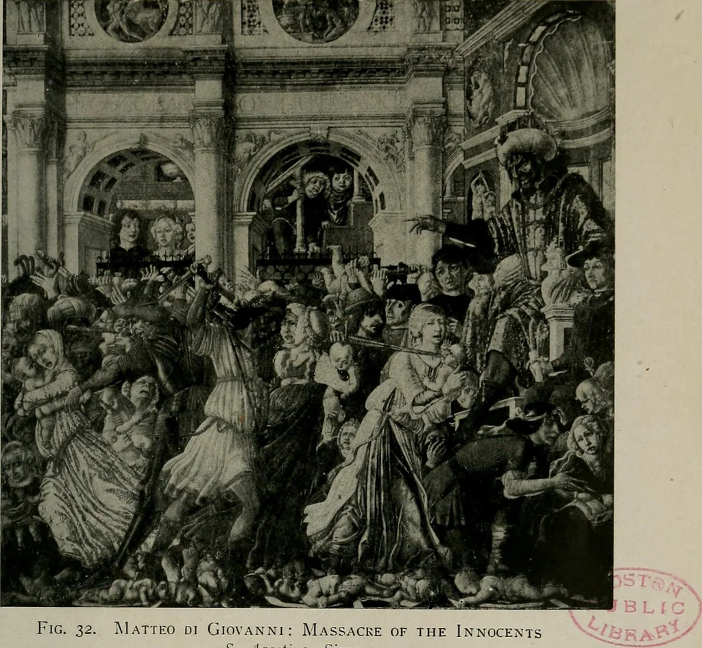 An illustration from Essays in the study of Sienese painting, 1918, leaf 157