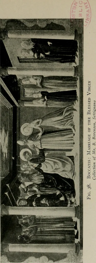 An illustration from Essays in the study of Sienese painting, 1918, leaf 177