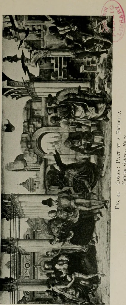 An illustration from Essays in the study of Sienese painting, 1918, leaf 189