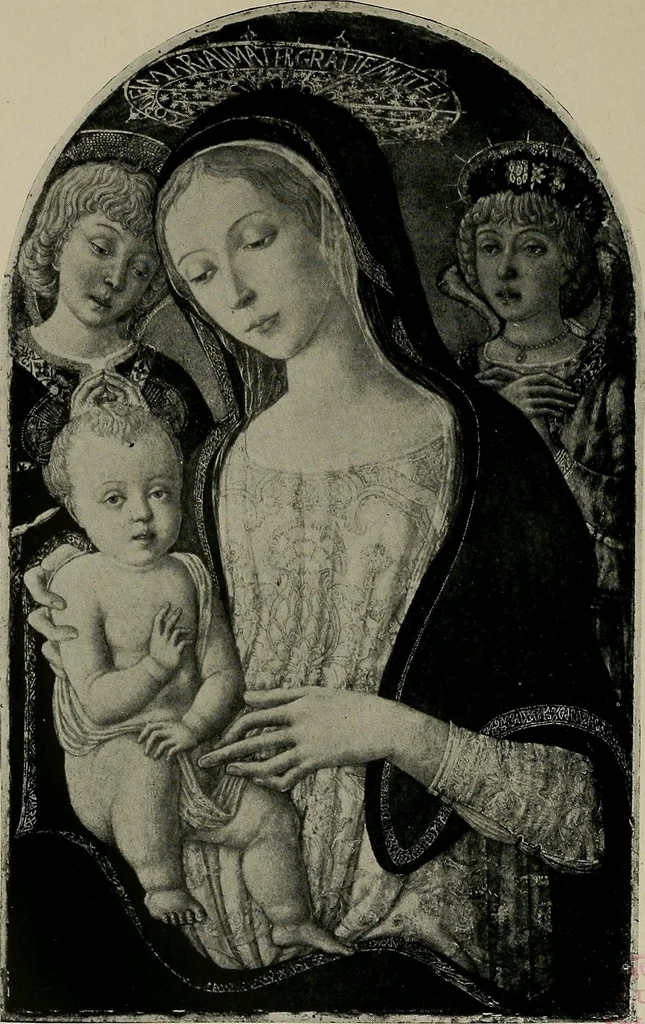 An illustration from Essays in the study of Sienese painting, 1918, leaf 218