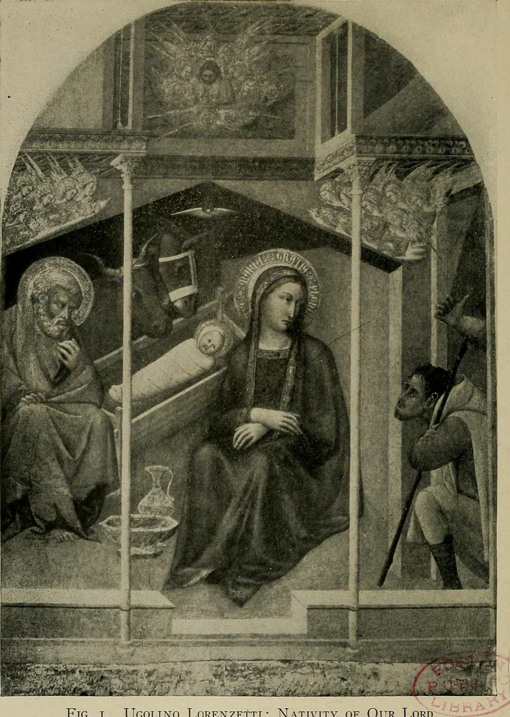 An illustration from Essays in the study of Sienese painting, 1918, leaf 22