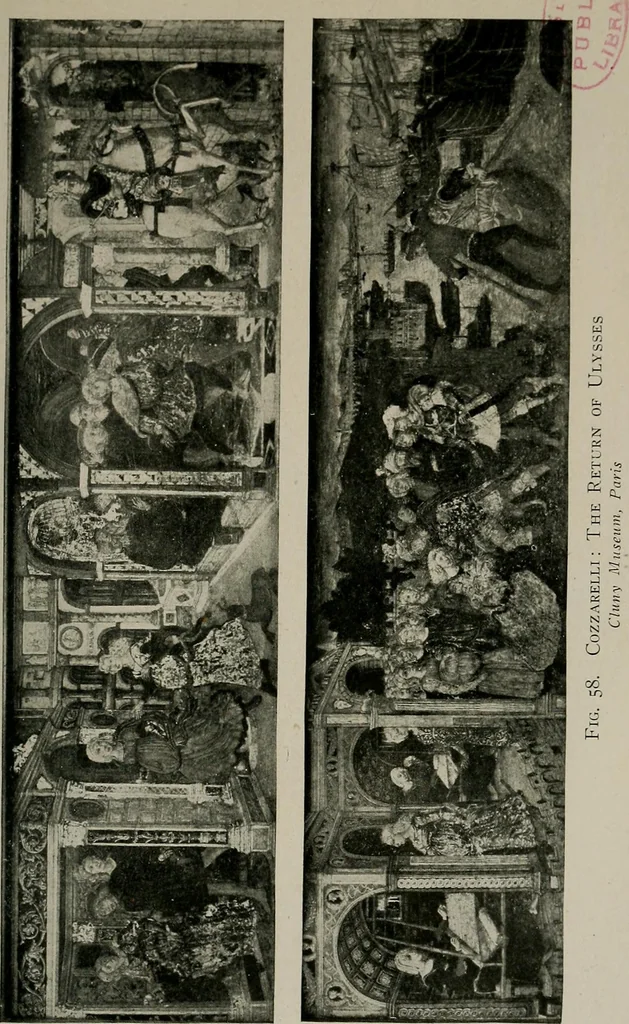 An illustration from Essays in the study of Sienese painting, 1918, leaf 233