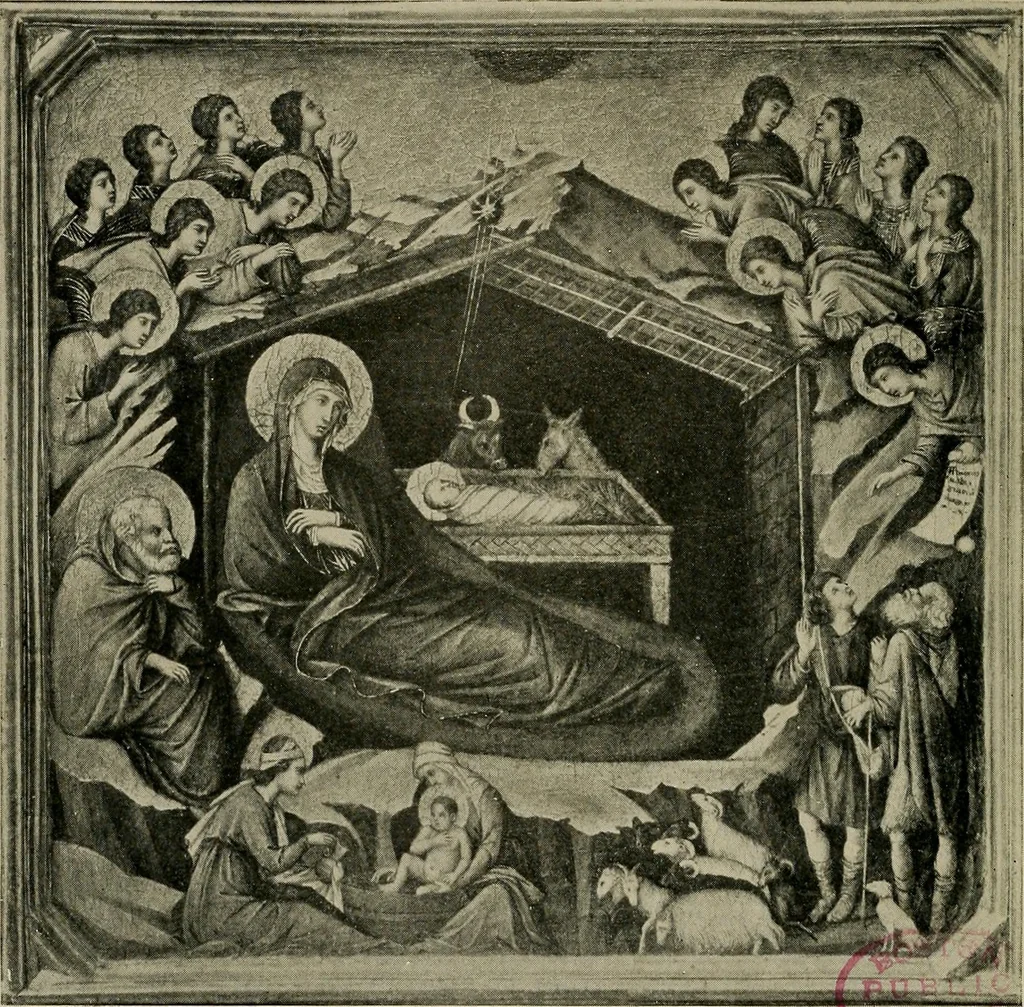 An illustration from Essays in the study of Sienese painting, 1918, leaf 28