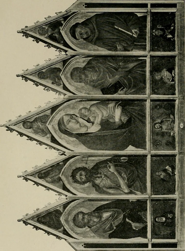 An illustration from Essays in the study of Sienese painting, 1918, leaf 48