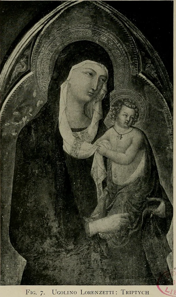 An illustration from Essays in the study of Sienese painting, 1918, leaf 50