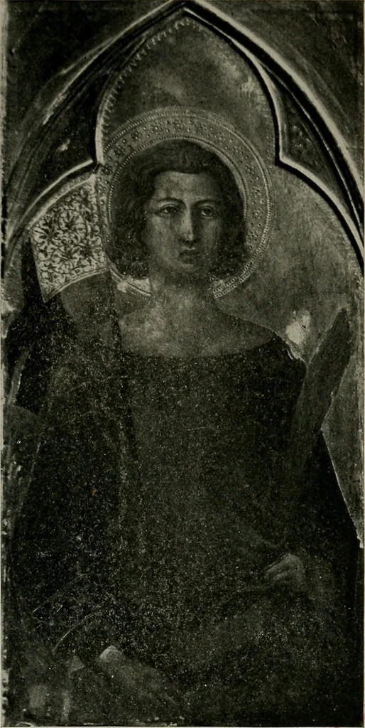 An illustration from Essays in the study of Sienese painting, 1918, leaf 51