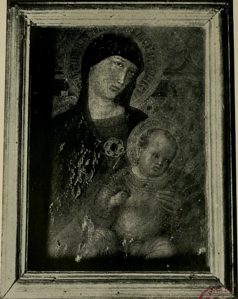 An illustration from Essays in the study of Sienese painting, 1918, leaf 66