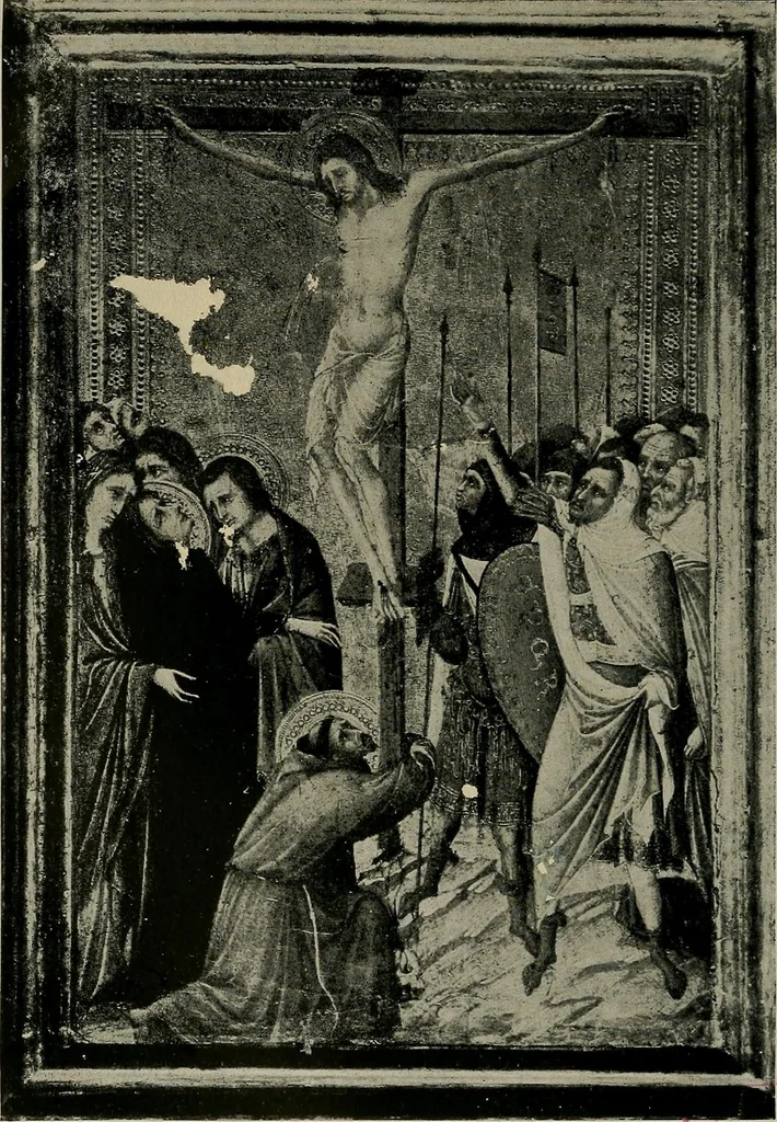 An illustration from Essays in the study of Sienese painting, 1918, leaf 70