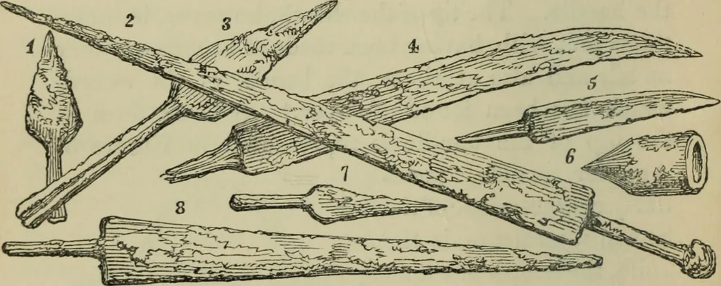 An illustration from Essays on archaeological subjects, and on various questions connected with the history of art, science, and literature in the Middle Ages, 1861, leaf 136